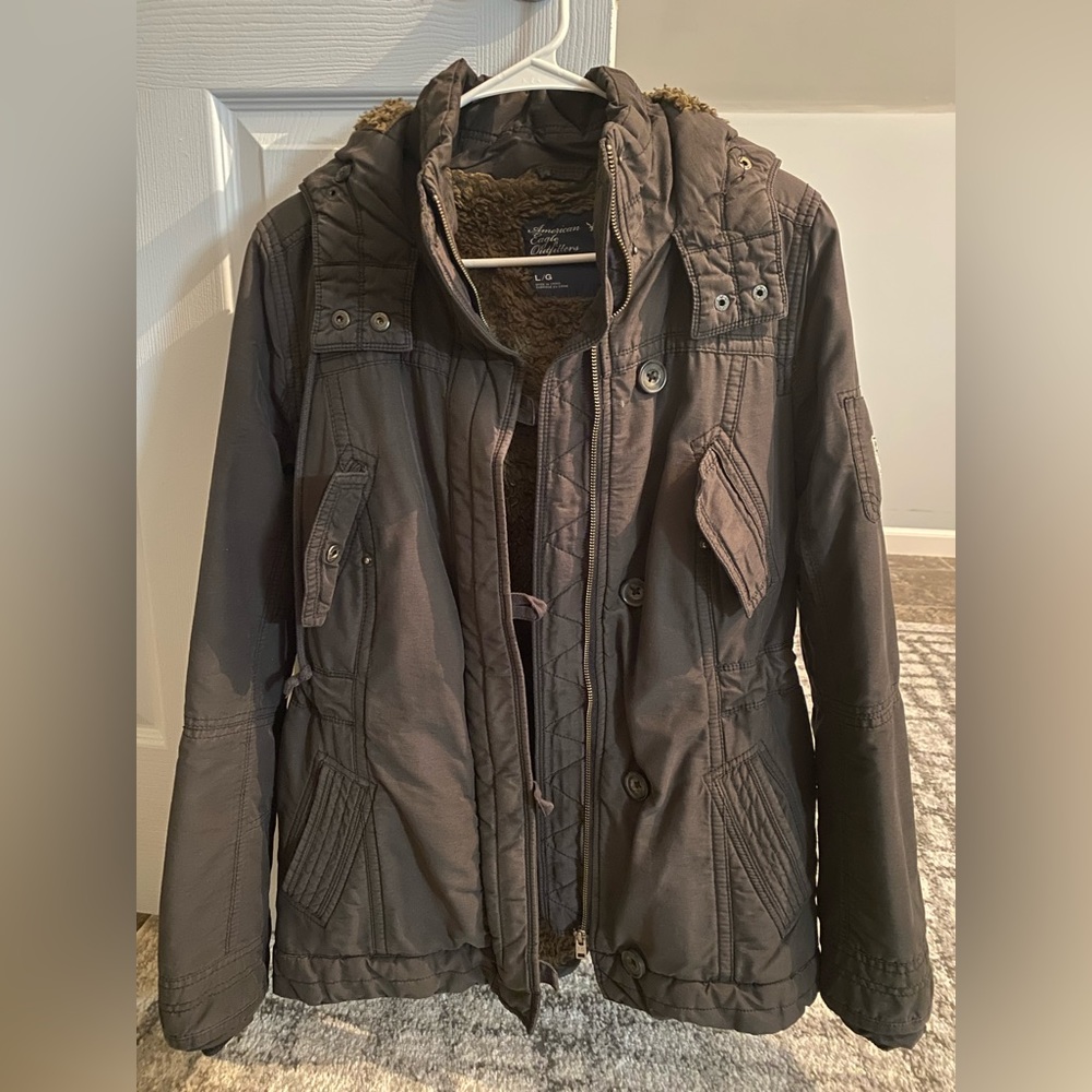 American eagle black jacket